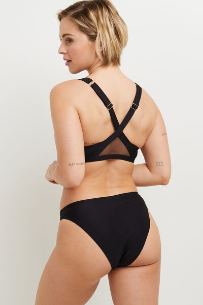 MAILLOT DE BAIN CULOTTE MIDI NOIR
