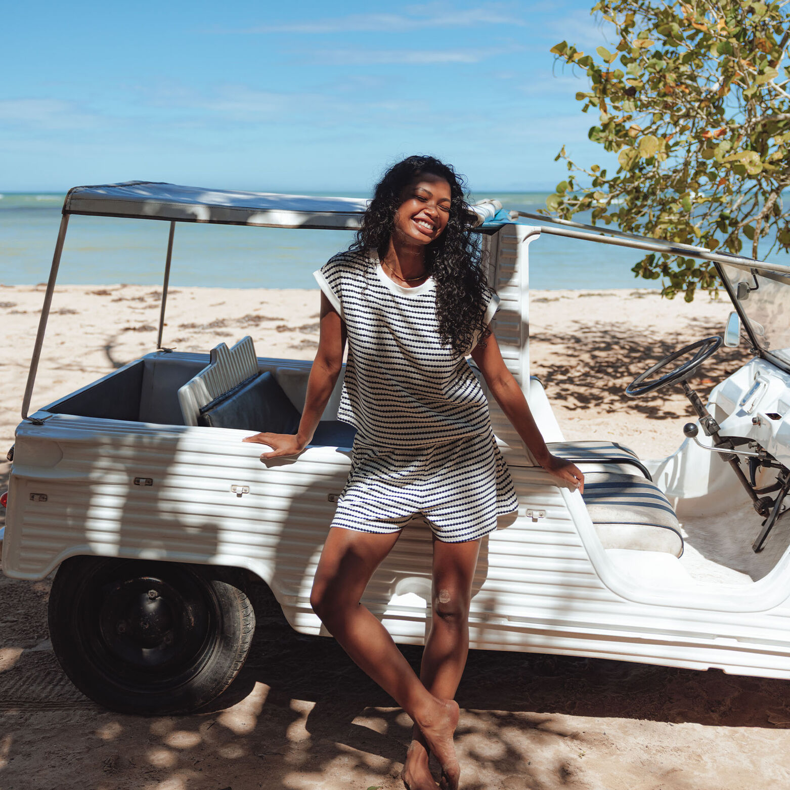 PAVANE TSHIRT MANCHES COURTES MULTICO BLANC