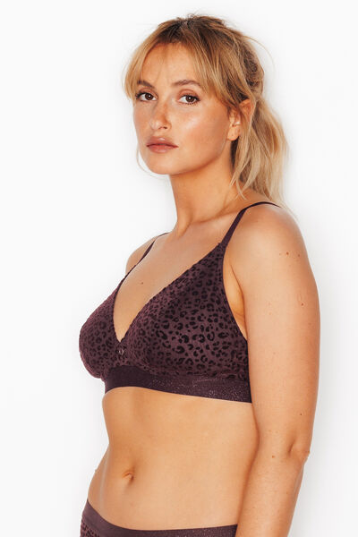 SOUTIEN-GORGE SANS ARMATURES MARRON