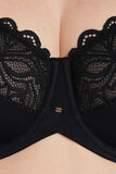 SYARA SOUTIEN-GORGE GRANDS BONNETS NOIR