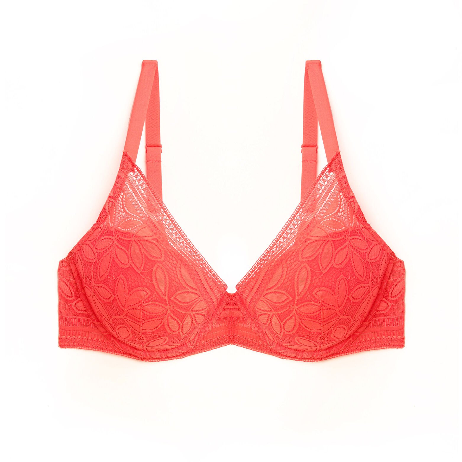 LYNN Soutien-gorge coques armatures  CORAIL