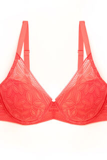 LYNN Soutien-gorge coques armatures  CORAIL