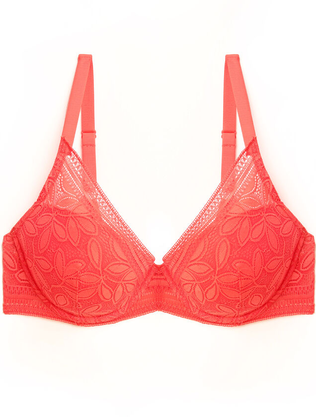 LYNN Soutien-gorge coques armatures  CORAIL
