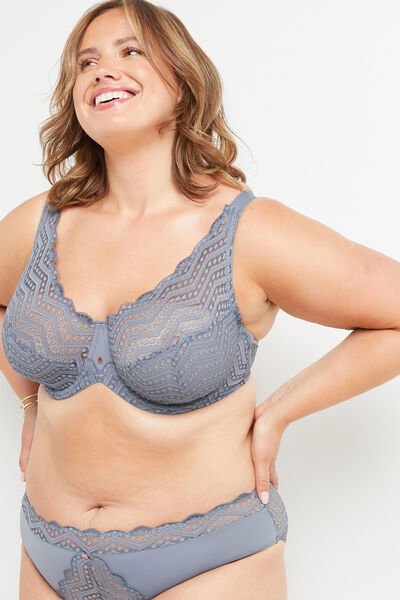 SOUTIEN-GORGE GRANDS BONNETS BLEU CLAIR