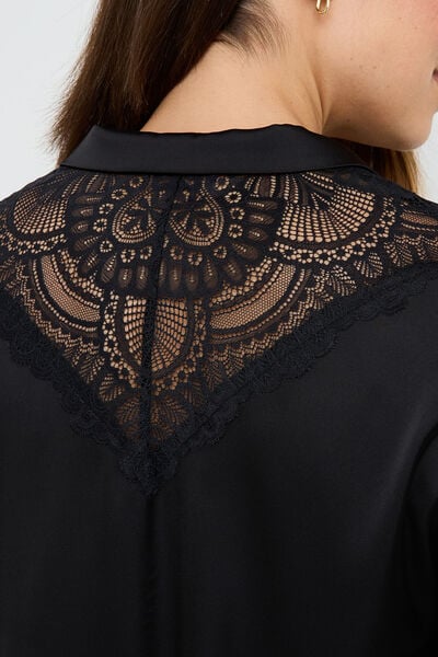 CHEMISE MANCHES LONGUES NOIR