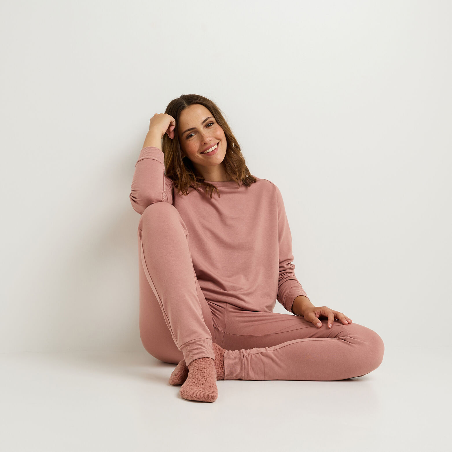 CLAFOUTIS Sweat ROSE