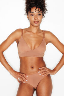 PERFECT SOUTIEN-GORGE SANS ARMATURES MICROFIBRE PEAU BRONZEE