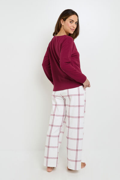 HOYA PYJAMA 2 PIECES BORDEAUX