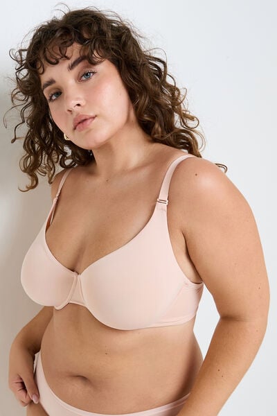 SOUTIEN-GORGE EMBOITANT MICROFIBRE NATUREL