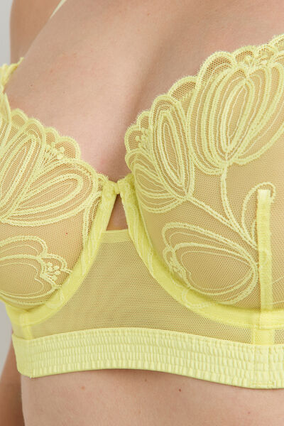 SOUTIEN-GORGE CORBEILLE JAUNE