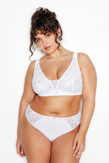 ISABELLE+ SOUTIEN-GORGE SANS ARMATURES BLANC