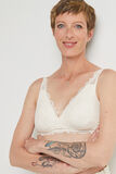 DENTELLE SOUTIEN-GORGE FOULARD POST-OP ECRU