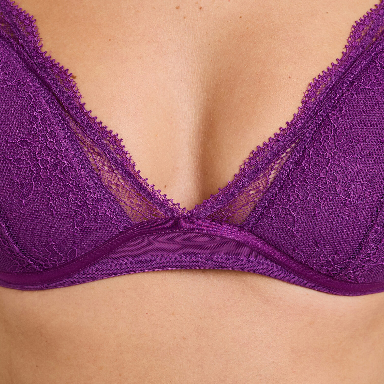 FRUITY SOUTIEN-GORGE SANS ARMATURES  VIOLET