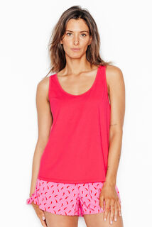 IDEALE PYJAMA SHORT 2 PIECES MULTICO ROSE