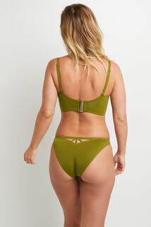 LISA MAILLOT DE BAIN CULOTTE MIDI KAKI