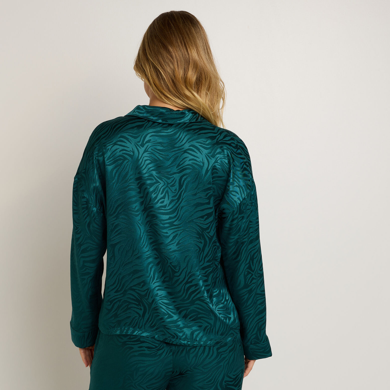 FRIMOUSSE CHEMISE MANCHES LONGUES VERT FONCE
