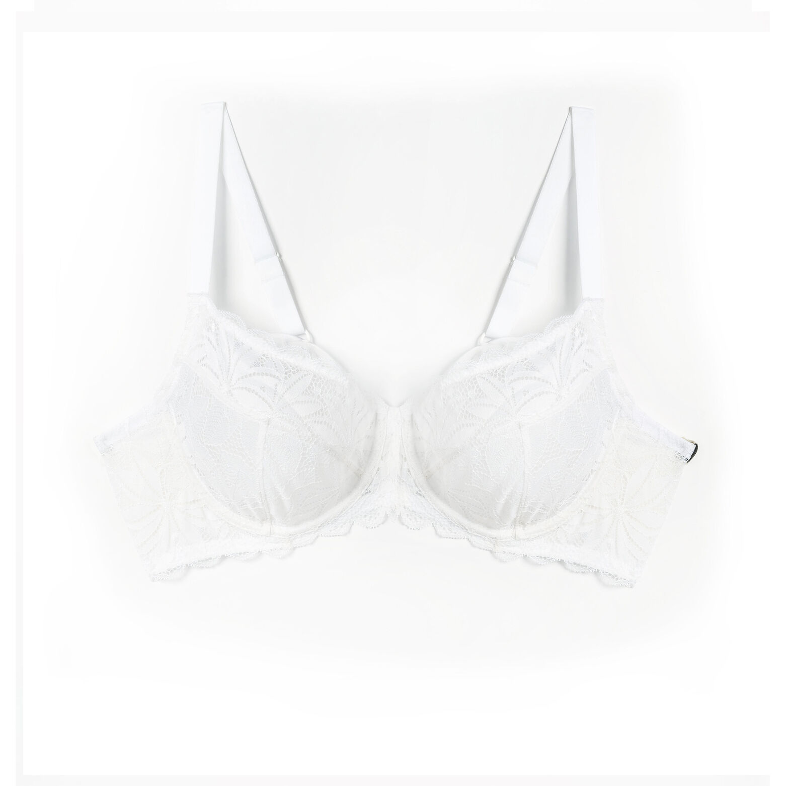 CHARLIE SOUTIEN-GORGE SANS COQUES  BLANC