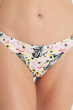 JIN MAILLOT DE BAIN BRESILIEN MICROFIBRE BLANC/ROSE
