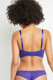 BICHETTE SOUTIEN-GORGE SANS ARMATURES VIOLET