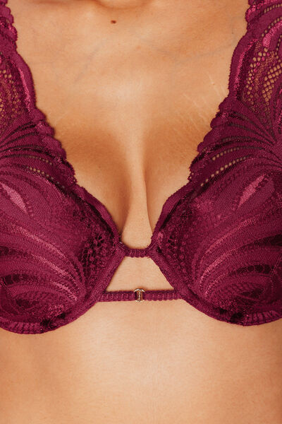 JEN SOUTIEN-GORGE AMPLIFORME FOULARD ROUGE