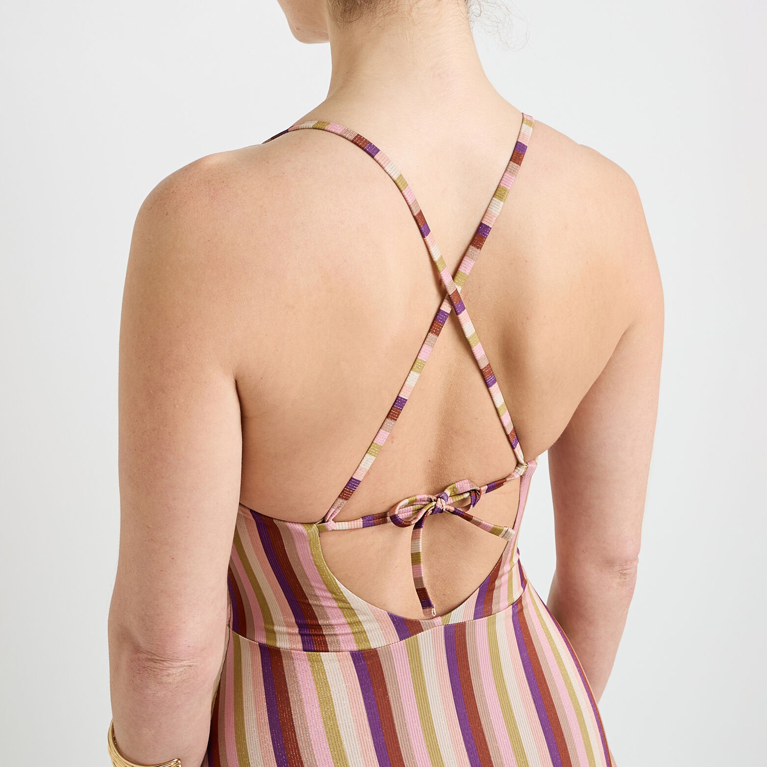 NAPLES Maillot de bain 1 Pièce sans armatures MULTICO VIOLET