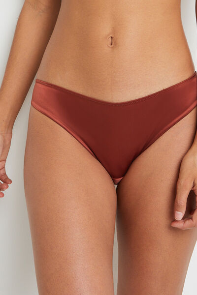 CULOTTE SATIN BRONZE