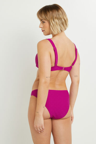 MAILLOT DE BAIN CULOTTE MIDI ROSE