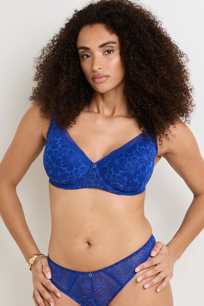 GABI SOUTIEN-GORGE AMPLIFORME SPACER DENTELLE BLEU
