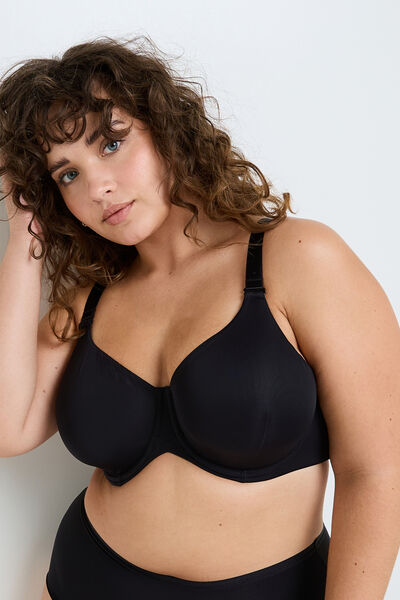 PERFECT SOUTIEN-GORGE EMBOITANT MICROFIBRE NOIR