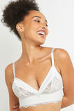 TINA SOUTIEN-GORGE SANS ARMATURES BLANC