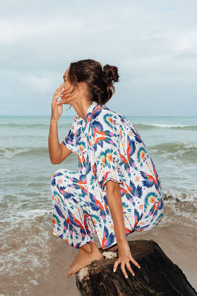 CHEMISE MANCHES COURTES MULTICO BLANC