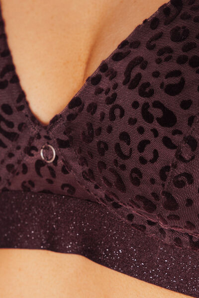 SOUTIEN-GORGE SANS ARMATURES MARRON