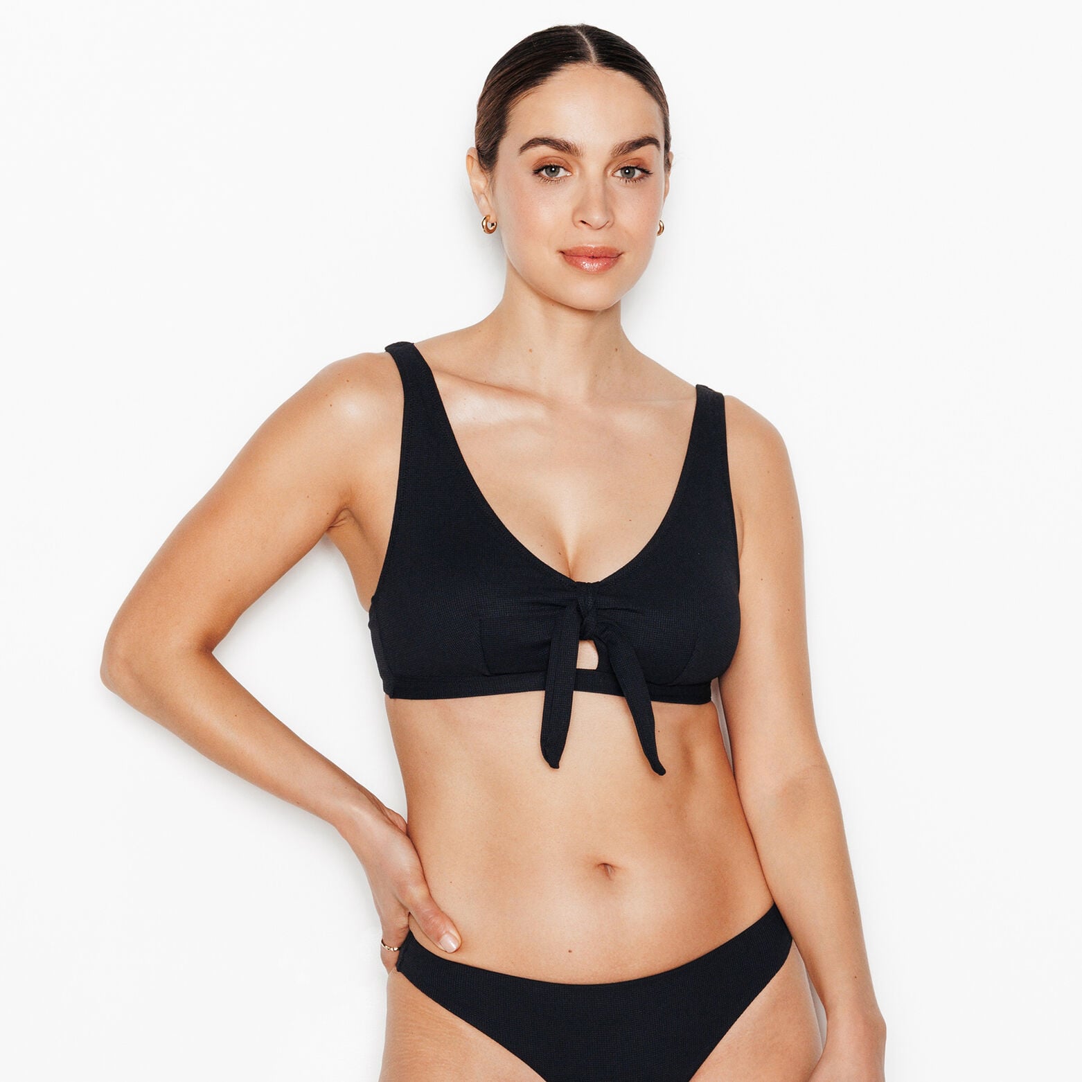 MALOU Maillot de bain Post-op&eacute;ratoire NOIR