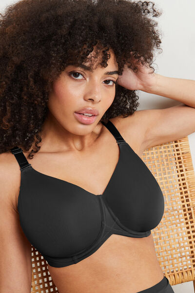 PERFECT SOUTIEN-GORGE EMBOITANT MICROFIBRE NOIR