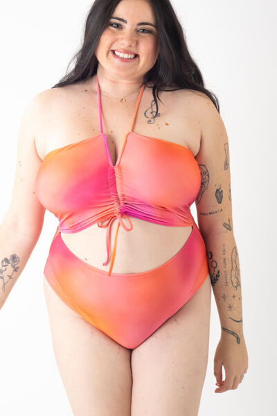 GALAXIE MAILLOT 1P MICRO TIE & DYE ROSE