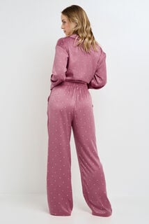 GRAMMY PANTALON DE PYJAMA MULTICO ROSE