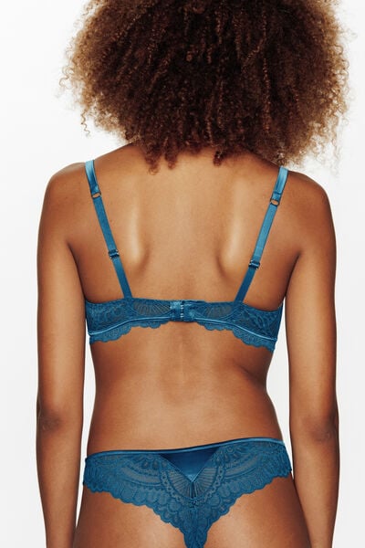 SOUTIEN-GORGE EMBOITANT BLEU