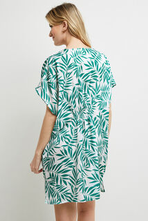 DELPHINE KIMONO MULTICO BLANC