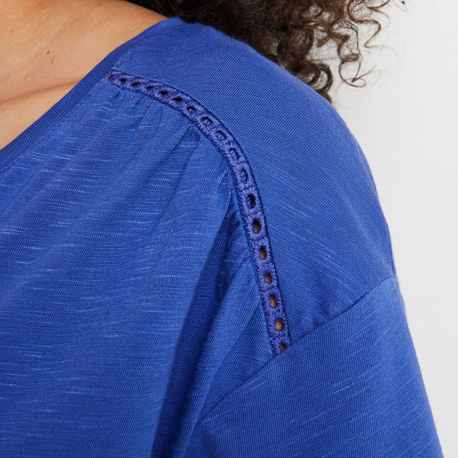 DUMMY TSHIRT MANCHES COURTES  BLEU