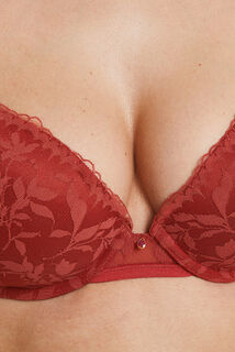 FLORENCE SOUTIEN-GORGE AMPLIFORME  BORDEAUX