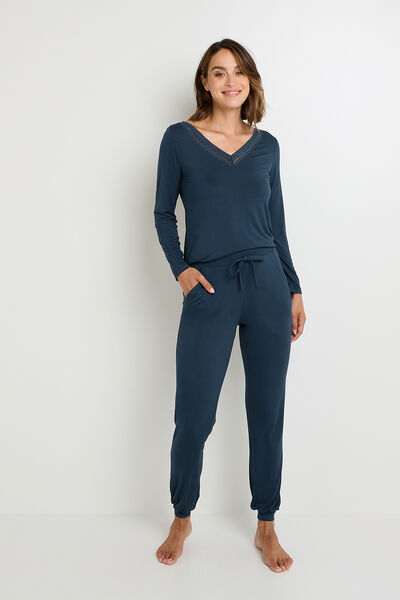 pantalon de pyjama MARINE