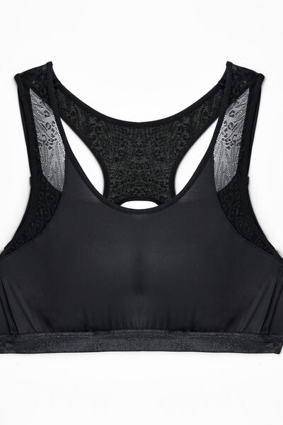 Brassiere coques armatures NOIR