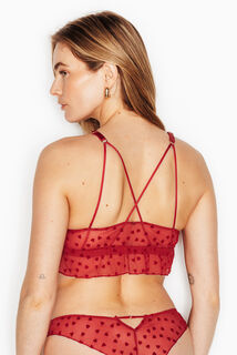 ISIS SOUTIEN-GORGE SANS ARMATURES ROUGE