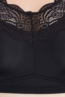 DENTELLE Soutien-gorge Post opératoire Brassière NOIR