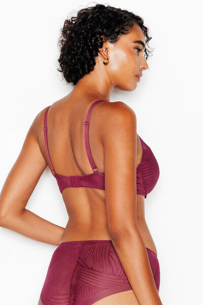 JANICE SOUTIEN-GORGE AMPLIFORME DENTELLE VIOLET