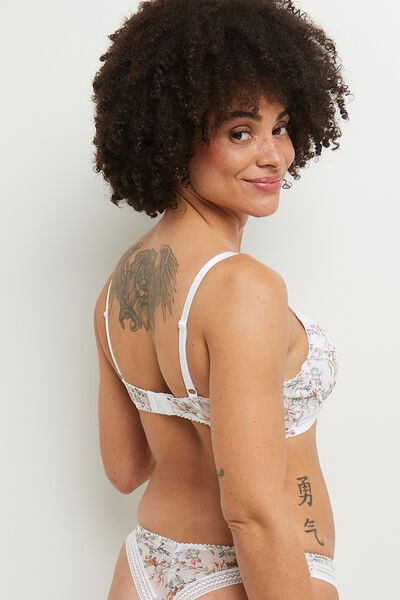 BEBEL SOUTIEN-GORGE AMPLI EMBOITANT MULTICO BLANC