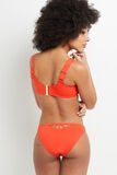 LISA MAILLOT DE BAIN SLIP MIDI ORANGE