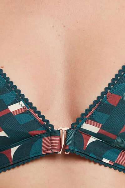 CELIA SOUTIEN-GORGE SANS ARMATURES MULTICO VERT