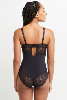 DENTELLE BODY AMPLIFORME DENTELLE NOIR
