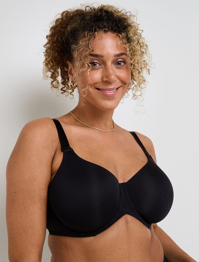 PERFECT SOUTIEN-GORGE EMBOITANT MICROFIBRE NOIR